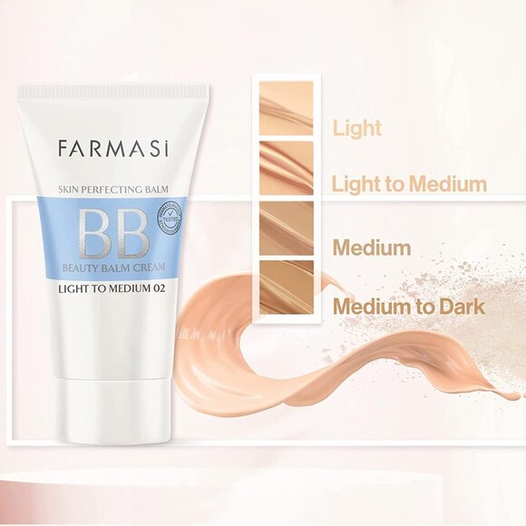 Farmasi Skin Perfecting Beauty Balm BB Cream Light to Medium 02 - Picture 5 of 6